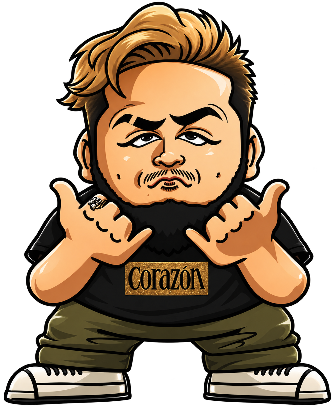 KARAOKE & DARTS bar corazon 店長キャラクター